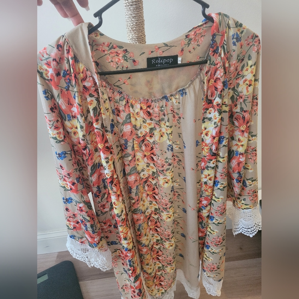 Kimono, large, multi color by Relipop